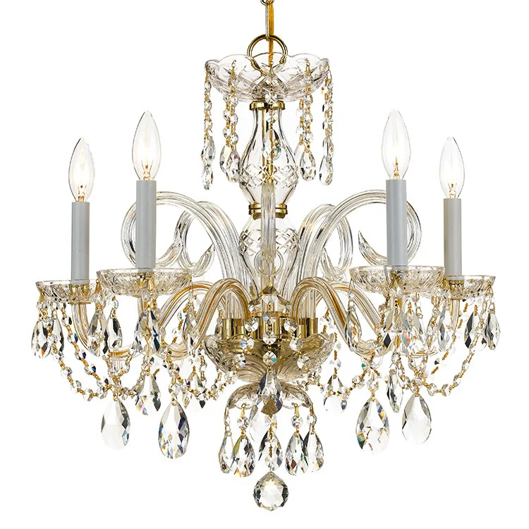 Traditional Crystal Five-Light Chandelier - Frankwebs