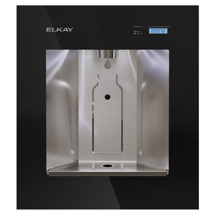 Bottle Filler EZH2O Built-In Filtered Water Dispenser ADA Midnight 1.5 Gallon per Hour - Frankwebs