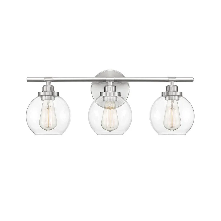 Carson Three-Light Bathroom Vanity Fixture - Frankwebs