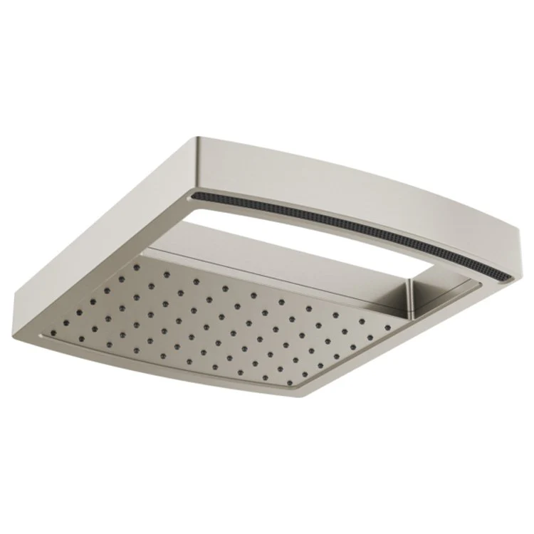 Showerhead Kintsu 3 Function Rain Can Brilliance Black Onyx 14 Inch 1.75 Gallons per Minute Square Includes Full Canopy & Full & Canopy Spray - Frankwebs