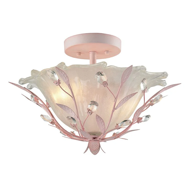 Circeo Two-Light LED Semi-Flush Mount Ceiling Fixture - Frankwebs