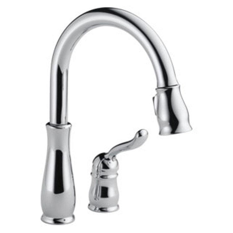 Leland Single Handle Pull Down Kitchen Faucet - Frankwebs