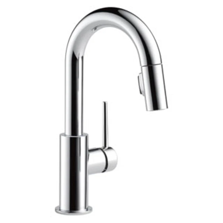 Trinsic Single Handle Pull Down Bar/Prep Faucet - Frankwebs