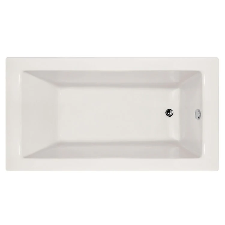 Soaking Tub Designer Collection Sydney 72 x 40 Inch Alcove Tub Only Right Hand Biscuit Acrylic - Frankwebs