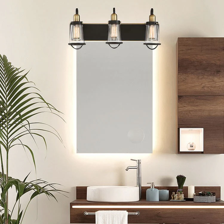 Lansing Three-Light Bathroom Vanity Fixture - Frankwebs