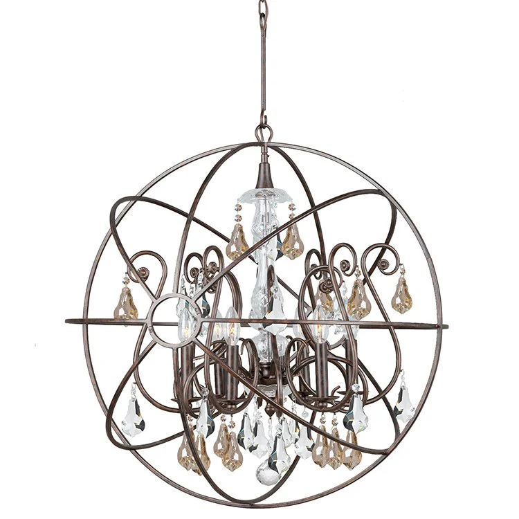 Solaris Six-Light Chandelier - Frankwebs