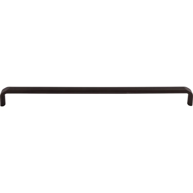 Pull Devon Exeter D Handle Flat Black Zinc Alloy 12 Inch - Frankwebs