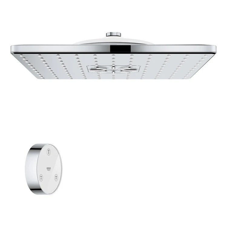 Rainshower 310 SmartConnect Three-Function Square Showerhead with Remote - Frankwebs