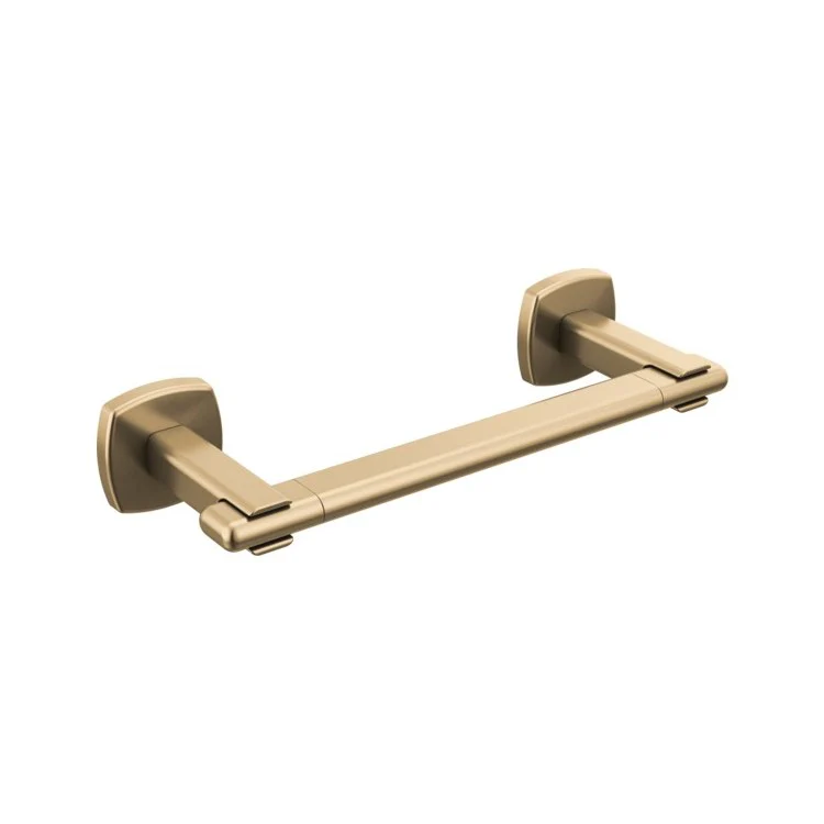 Towel Bar Allaria 8 Inch Single Brilliance Luxe Gold Metal - Frankwebs
