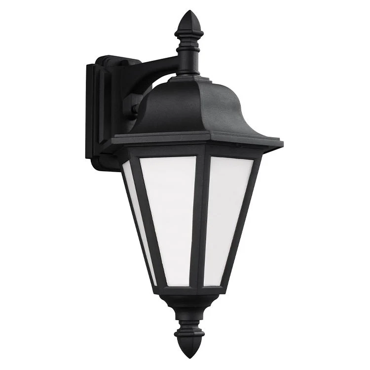 Brentwood Single-Light LED Medium Downlight Outdoor Wall Lantern - Frankwebs
