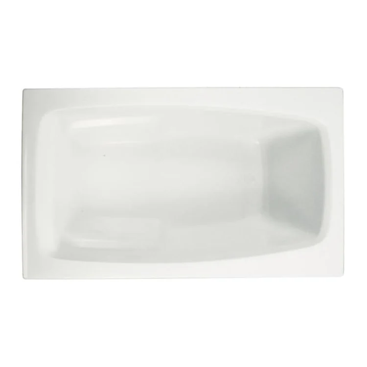 Combination Tub Ston Collection Granite 60 x 30 x 17 Inch Drop-In End Drain White Rectangle - Frankwebs
