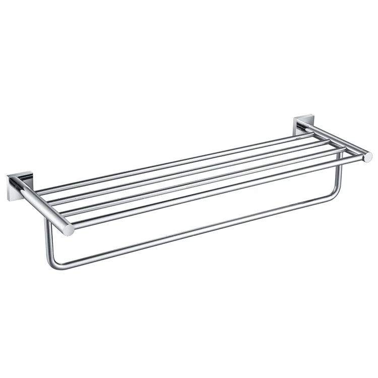 Ventus Bathroom Shelf with Towel Bar - Frankwebs