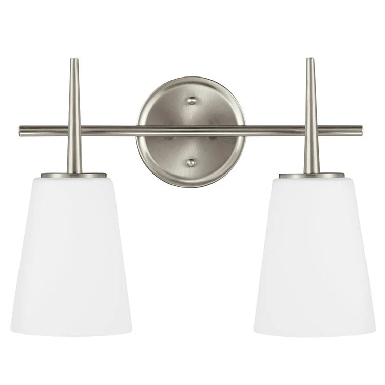 Driscoll Two-Light LED Bathroom Vanity Fixture - Frankwebs