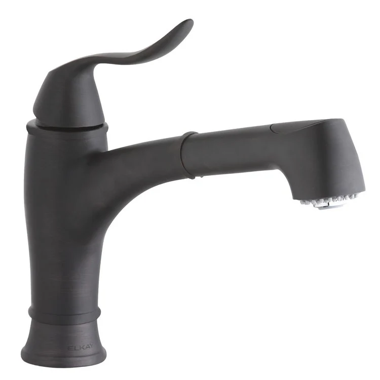 Bar Faucet Explore Deck Mount 1 Lever ADA Oil Rubbed Bronze Spout Type Pull-Out Spray - Frankwebs
