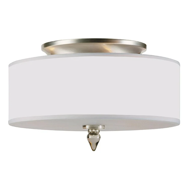 Luxo Three-Light Semi-Flush Mount Ceiling Fixture - Frankwebs