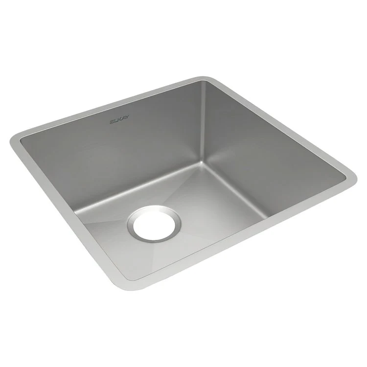 Kitchen Sink Crosstown 18.5 x 18.5 Inch Single Bowl Polished Satin Undermount - Frankwebs