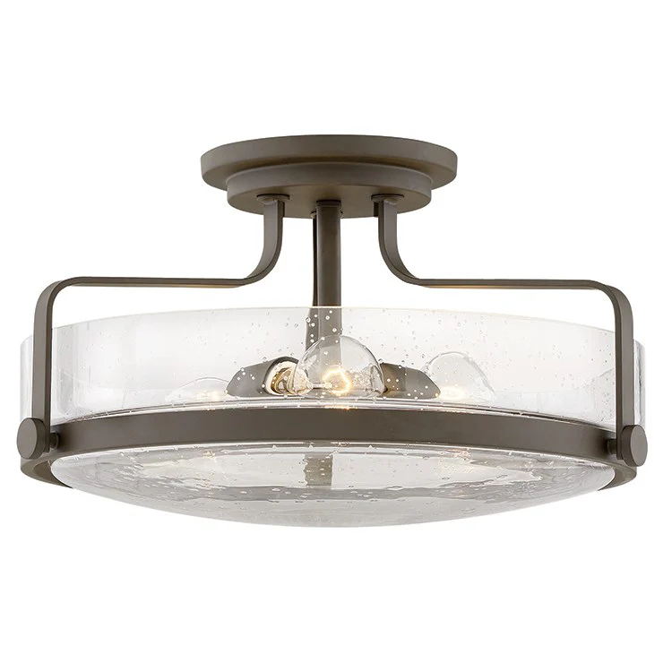 Harper Three-Light Semi-Flush Mount Ceiling Light - Frankwebs