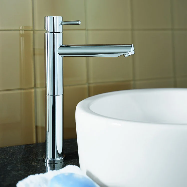 Serin Single-Handle Monoblock Vessel Sink Faucet without Drain - Frankwebs