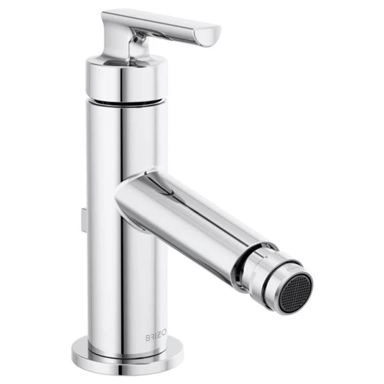 Bidet Faucet Kintsu 1 Lever ADA Brilliance Luxe Steel Metal Pop-Up Drain 1 Hole - Frankwebs