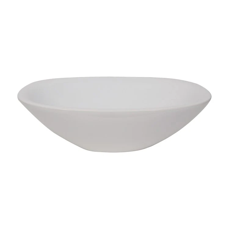 Vessel Morning 540 Above Counter 21-1/4 Inch White Vitreous China - Frankwebs