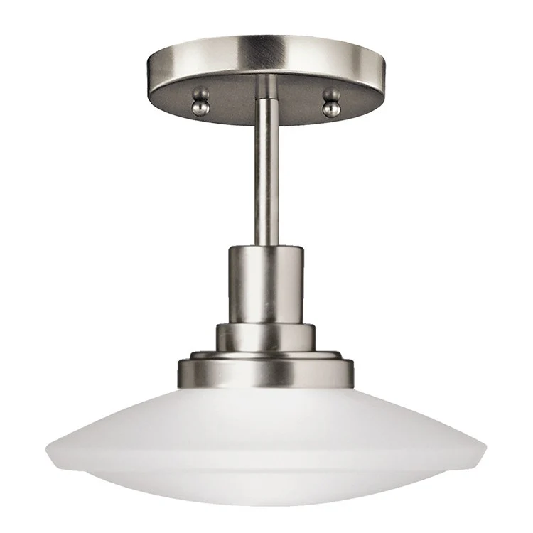 Structures Single-Light Halogen Pendant/Semi-Flush Mount Ceiling Fixture - Frankwebs