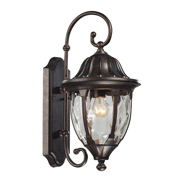 Glendale Single-Light Outdoor Wall Sconce - Frankwebs