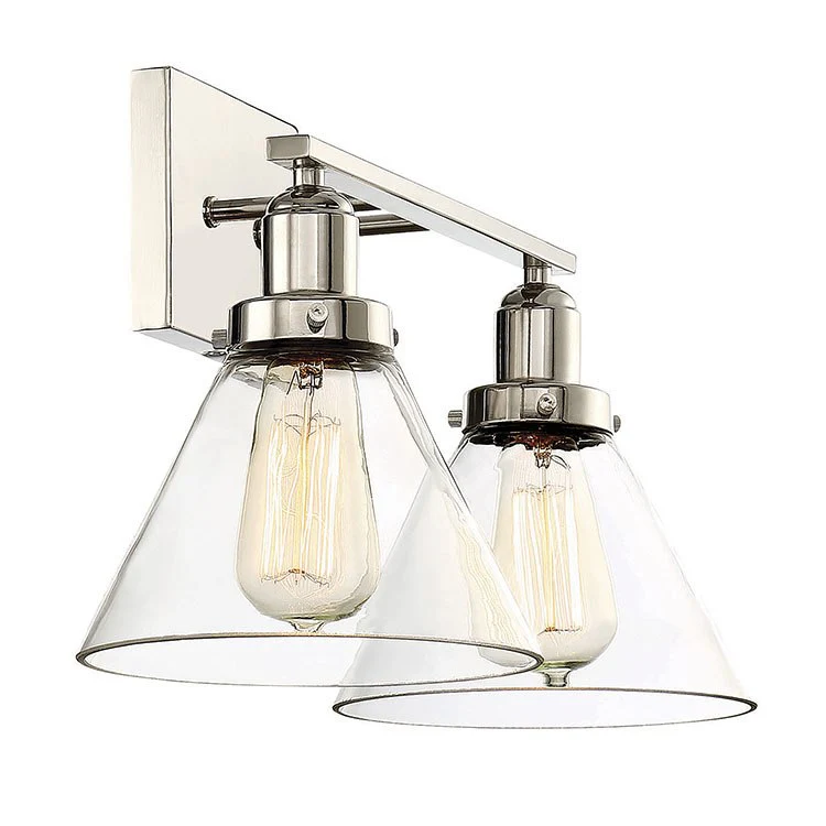 Drake Two-Light Bathroom Vanity Fixture - Frankwebs