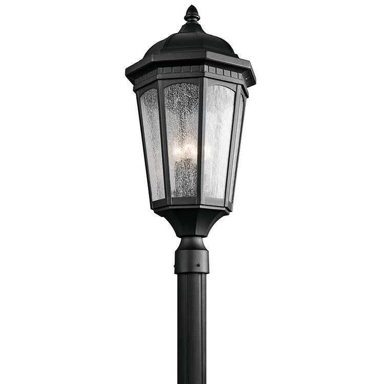 Courtyard Three-Light Outdoor Post Lantern - Frankwebs