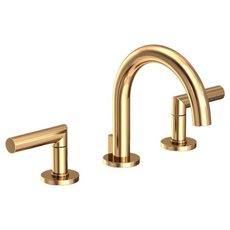 Lavatory Faucet Pavani Widespread 8 to 20 Inch Spread 2 Lever ADA Aged Brass 1.2 Gallons per Minute Brass Spout Height 3-1/8 Inch - Frankwebs
