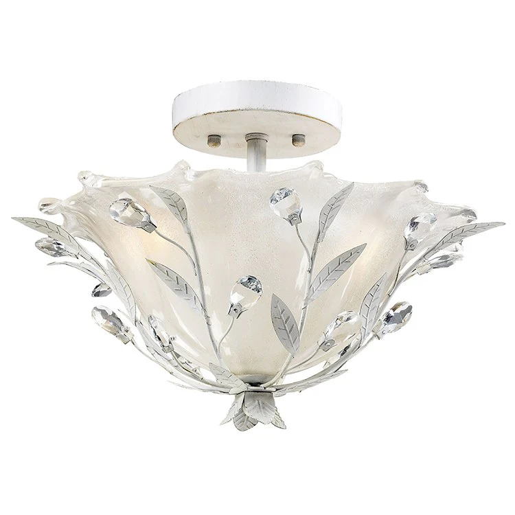 Circeo Two-Light Semi-Flush Mount Ceiling Fixture - Frankwebs