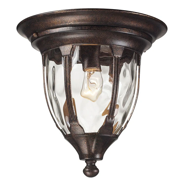 Glendale Single-Light Outdoor Flush Mount Ceiling Fixture - Frankwebs
