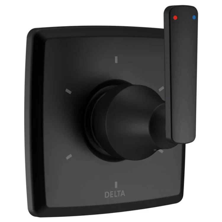Diverter Trim Ashlyn 6 Function Matte Black 1 Lever ADA - Frankwebs