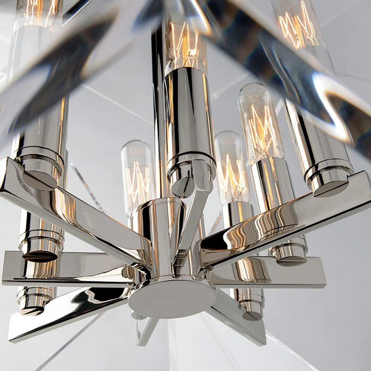 Travis Eight-Light Chandelier - Frankwebs