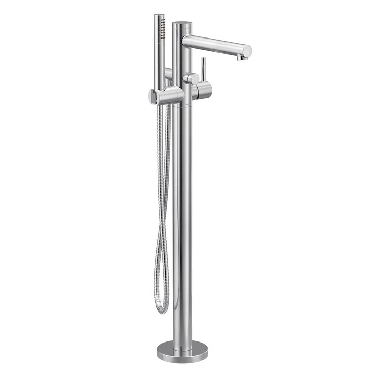 Tub Filler Align Floor Mount 1 Lever ADA Chrome - Frankwebs