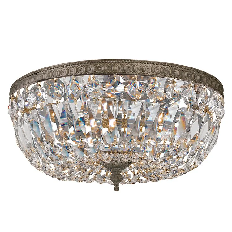 Three-Light Flush Mount Ceiling Fixture - Frankwebs