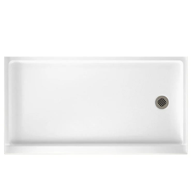 Shower Base Veritek Rectangular White 32 x 60 Inch Veritek Right - Frankwebs