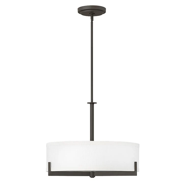 Hayes Three-Light Medium Drum Chandelier - Frankwebs