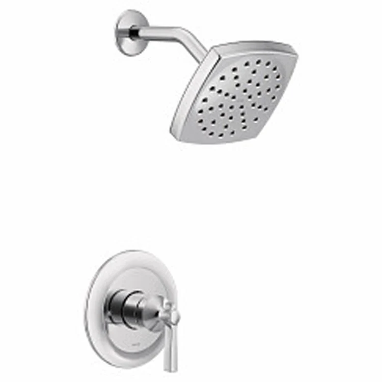 Shower Trim Flara M-Core 3 Eco-Performance 1 Lever Chrome ADA 1.75 Gallons per Minute 1 Function Square Rainshower - Frankwebs