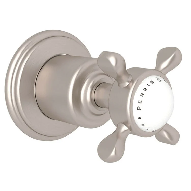 Volume Control Trim Edwardian Concealed 1 Cross Polished Chrome - Frankwebs