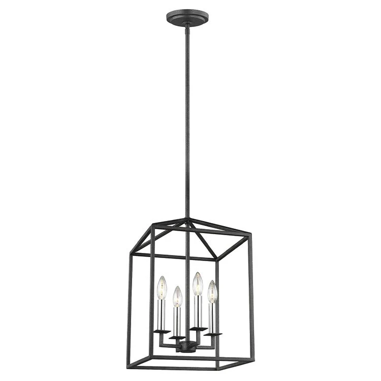 Perryton Four-Light Small Foyer Pendant - Frankwebs