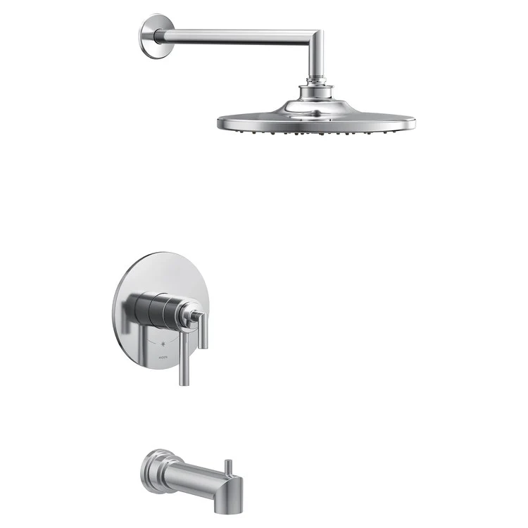 Tub and Shower Trim Arris M-Core 4-Series 2 Lever Chrome WaterSense ADA 1.75 GPM - Frankwebs