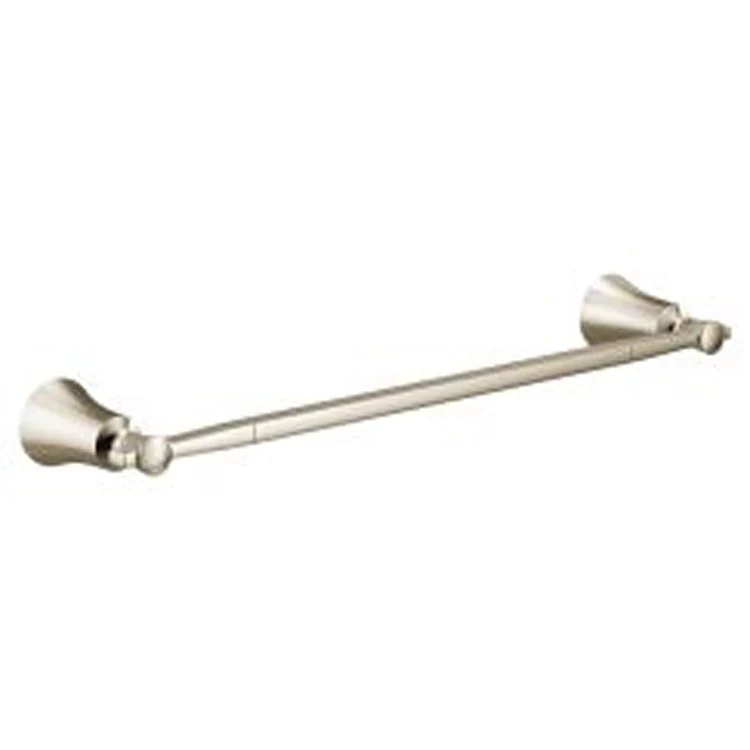 Towel Bar Flara 18 Inch Brushed Gold 4 Inch - Frankwebs