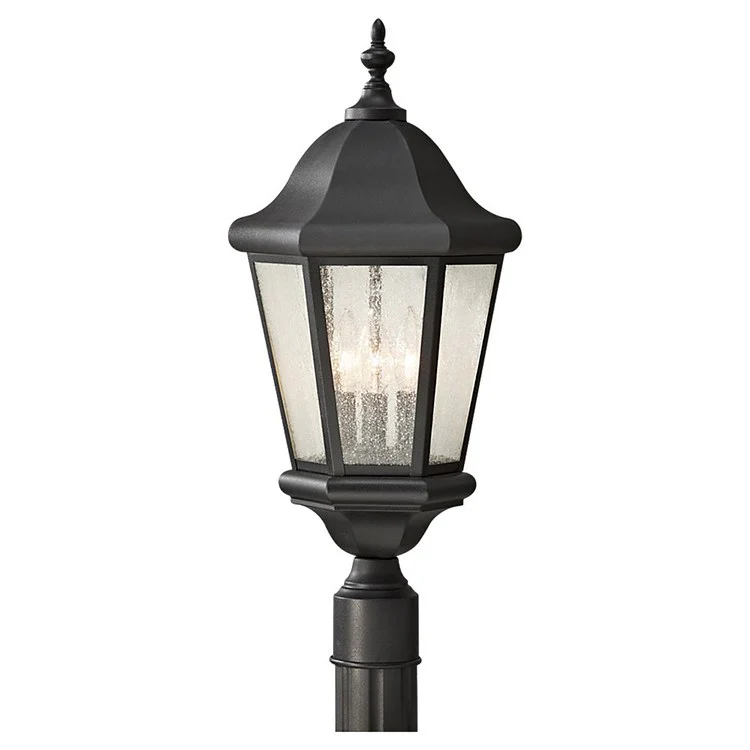 Martinsville Three-Light Outdoor Post Lantern - Frankwebs