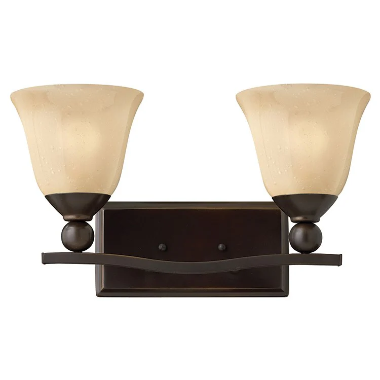 Bolla Two-Light Bathroom Lighting Fixture - Frankwebs