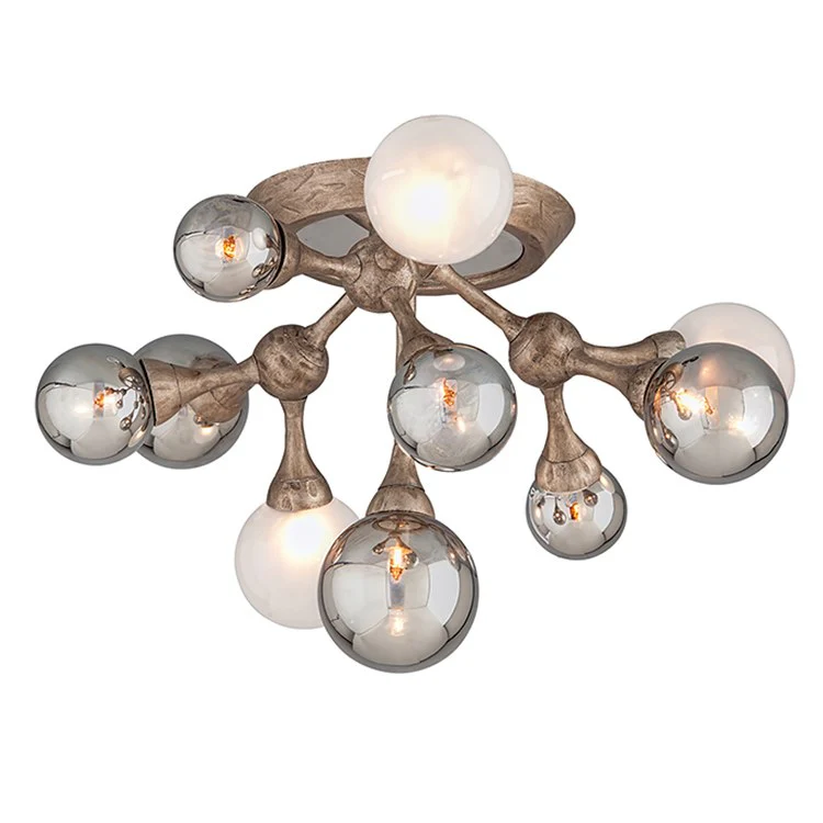 Element Ten-Light Semi-Flush Mount Ceiling Fixture - Frankwebs