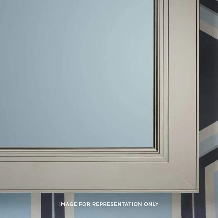 Bathroom Mirror Main Line Merion Frame Rectangular 16W x 40H Inch Chrome Wall Mount - Frankwebs