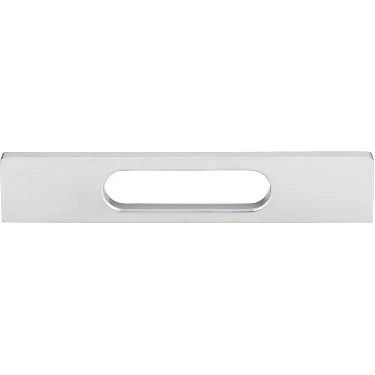 Drawer Pull Atlas Level Polished Chrome Aluminum 5-1/16 Inch 7-1/4 x 1/4 Inch - Frankwebs