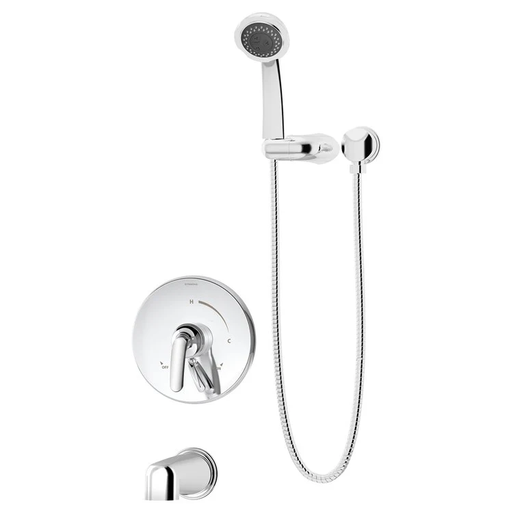 Tub and Shower Trim Elm with VersaFlex Integral Diverter 1 Lever Polished Chrome WaterSense ADA 2.0 Gallons per Minute Round 7 Function for S162 Series Temptrol VersaFlex Shower Valve - Frankwebs