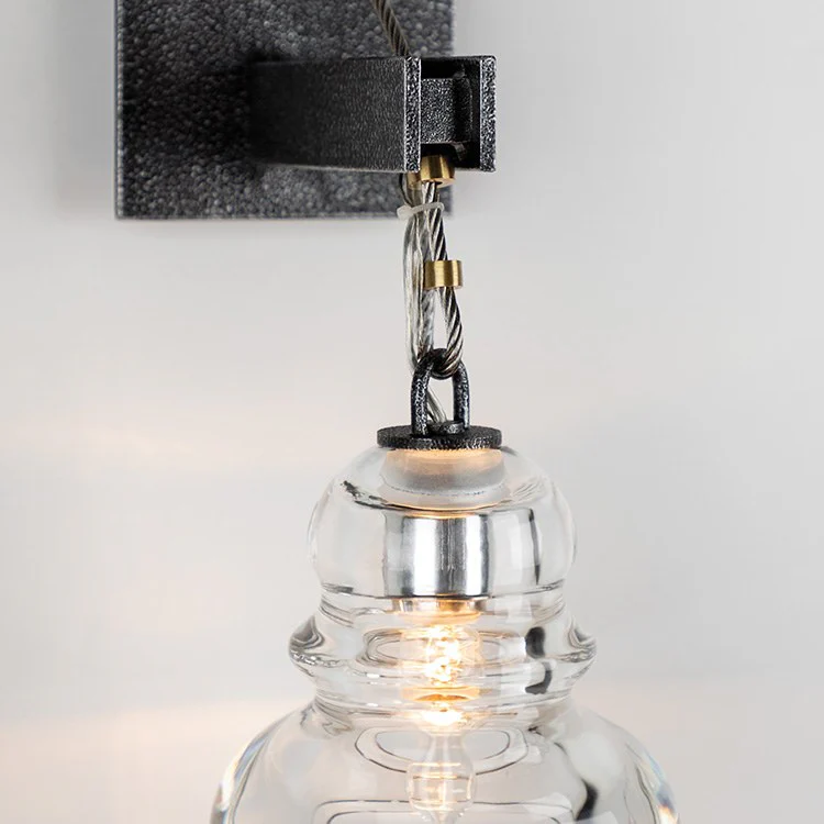 Menlo Park Single-Light Wall Sconce - Frankwebs