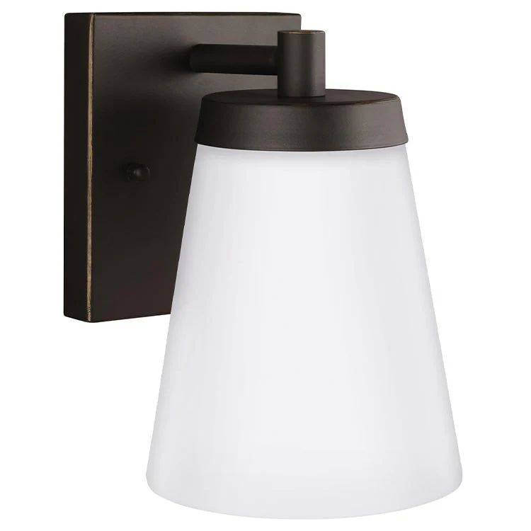 Renville Single-Light Small Outdoor Wall Sconce - Frankwebs